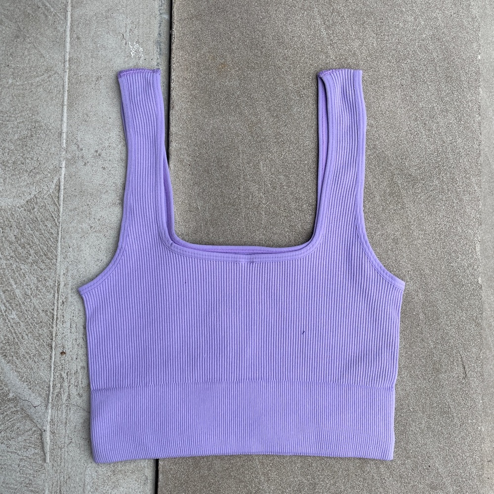 Purple tank top